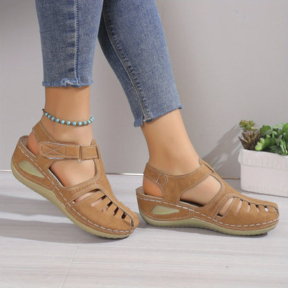 Bamberg – Komfort Sandalen mit sanfter Erhöhung