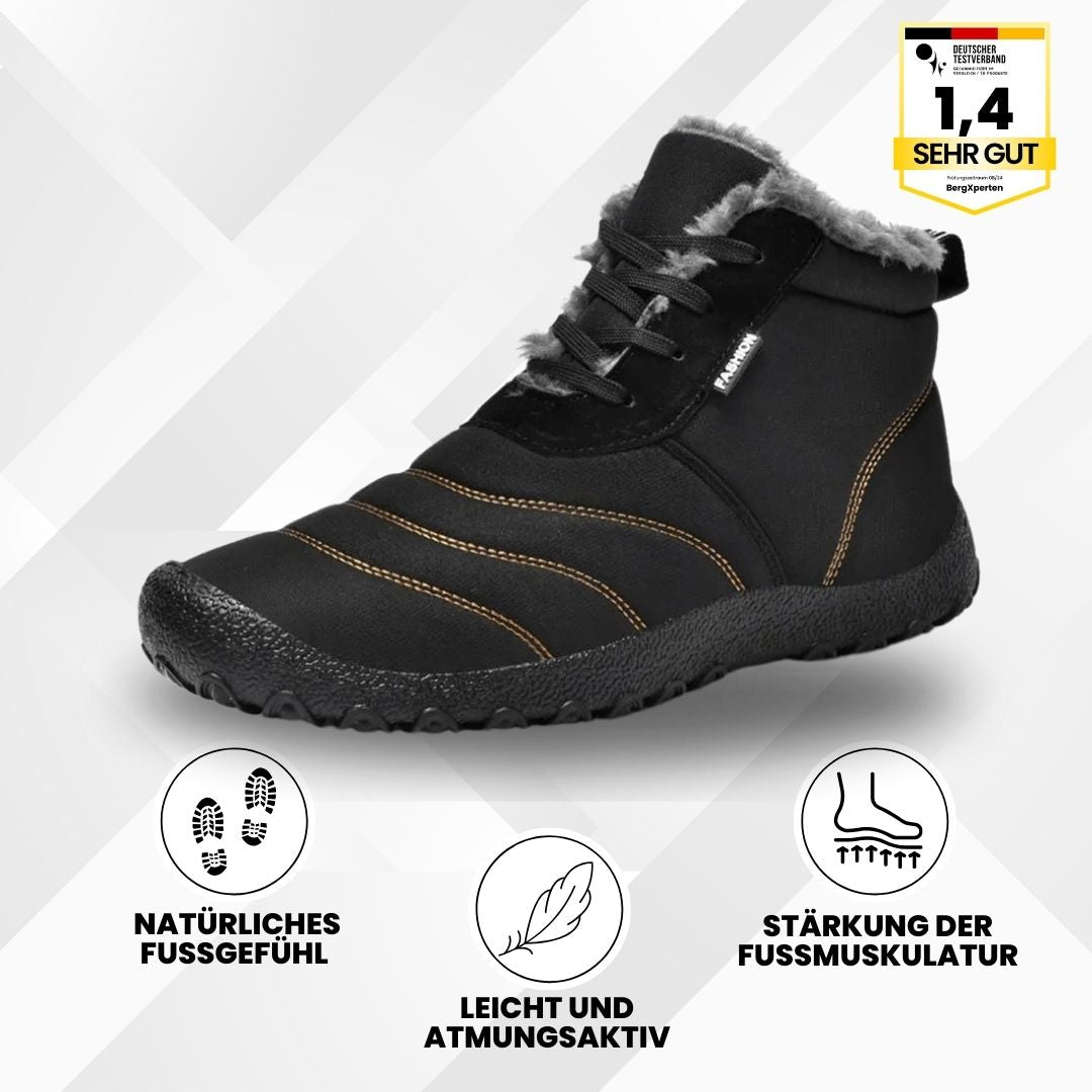 OrthoWärme - Schmerzlindernde, wasserabweisende & gefütterte Barfußschuhe