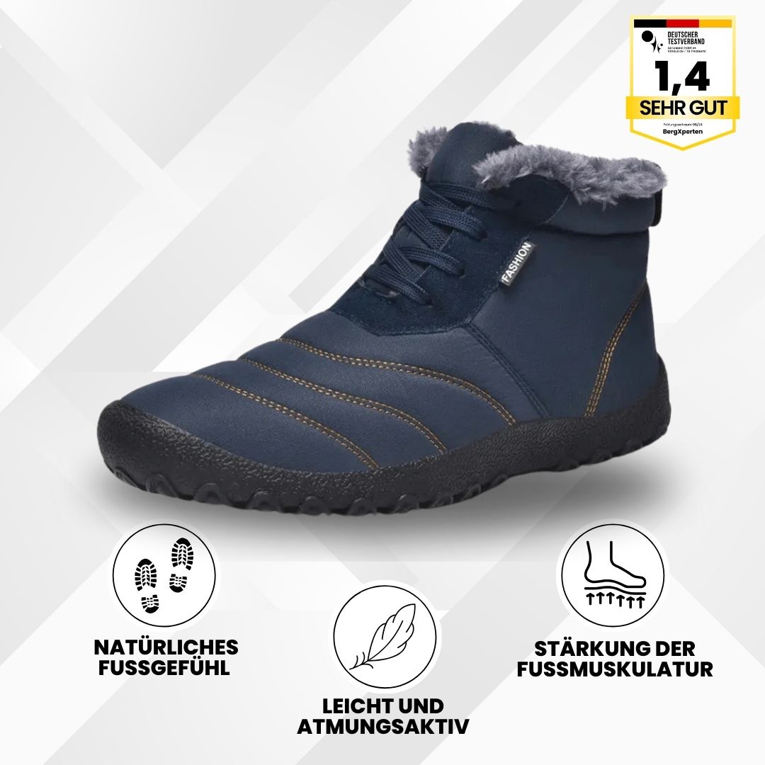 OrthoWärme - Schmerzlindernde, wasserabweisende & gefütterte Barfußschuhe