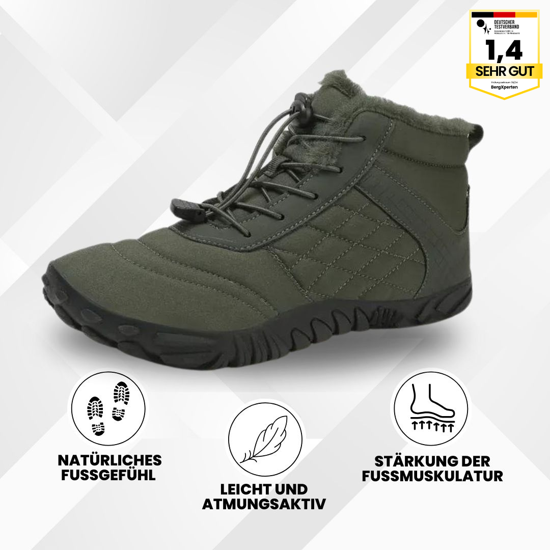 Fußkomfort - Schmerzlindernder & wasserfester Barfußschuh für maximalen Komfort