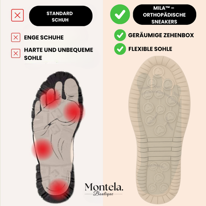 Hildesheim  – Komfortable orthopädische Sneakers + Reißverschluss