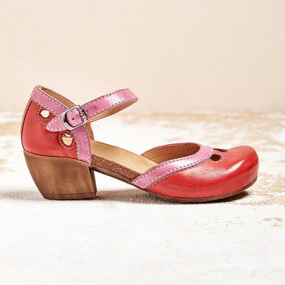 Fürth - Orthopädische Sandalen mit niedrigem Absatz