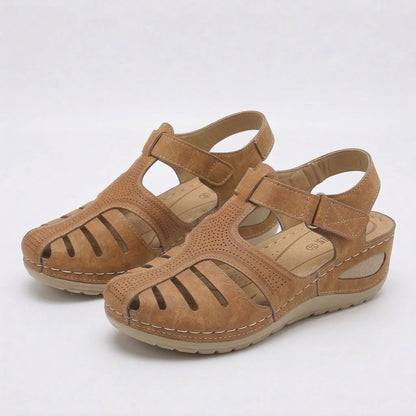 Bamberg – Komfort Sandalen mit sanfter Erhöhung