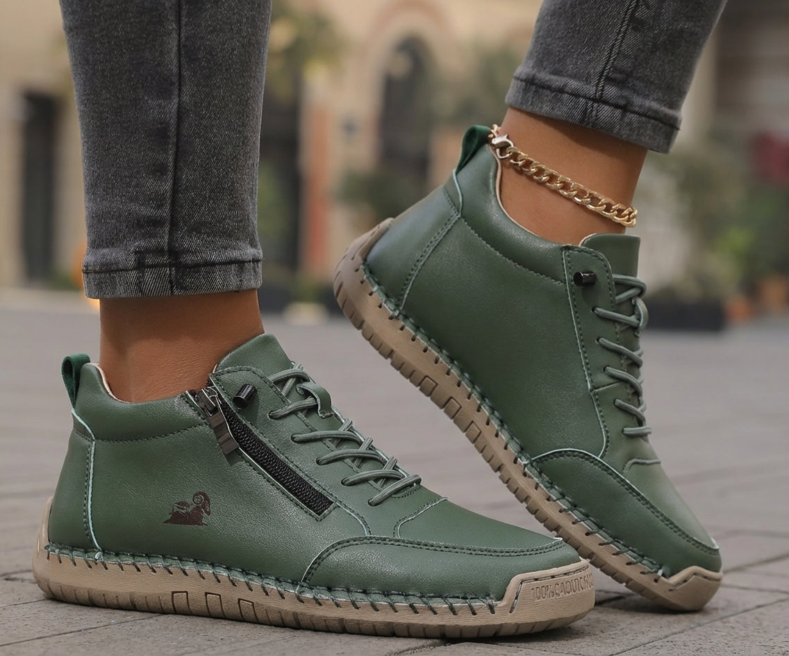 Hildesheim  – Komfortable orthopädische Sneakers + Reißverschluss